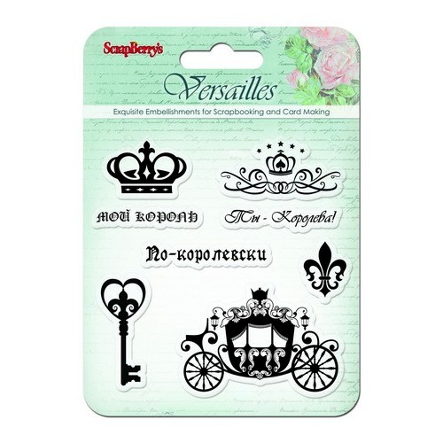 Штампы д/декора "Версаль. Король и Королева"  ScrapBerrys SCB4901003