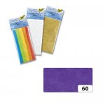 Бумага тонкая (папиросная), 20г/м², 50х70см, 5л. (910) фиолетовый 60