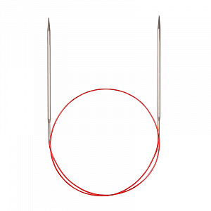 Спицы круговые с удлиненным кончиком D 5,0мм, длина 60см  Addi 775-7/5-60														