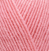 Пряжа "LANAGOLD CLASSIC" 265 розовый 5*100 г. 140м 49% шерсть, 51 % акрил  ALIZE 265														