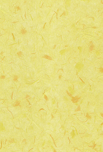 Бумага тутовая ручного изготовления 64*94см, тутовое волокно, цвет ярко желтый PTBY														