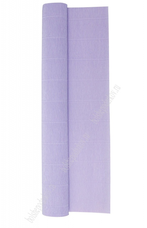 Бумага гофре 592 бл. фиолетовый 50см*2,5м  Италия 592														