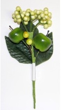 Декор Букет с зелеными яблоками  Рукоделие DKB035