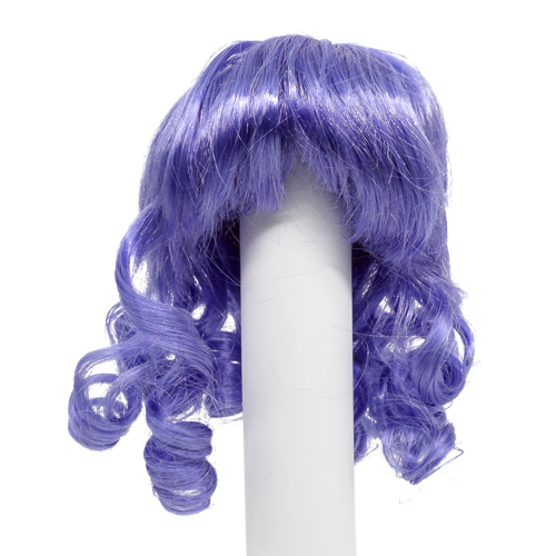 Волосы для кукол П 80 локоны фиолетовый П 80(26382)														
