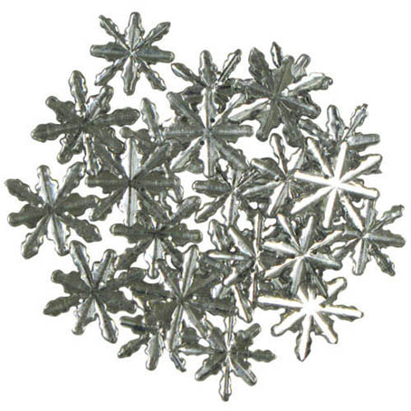 Декоративный элемент "Серебрянные снежинки" 22 мм, 23 шт, серебристый  Favorite Findings 550001213														
