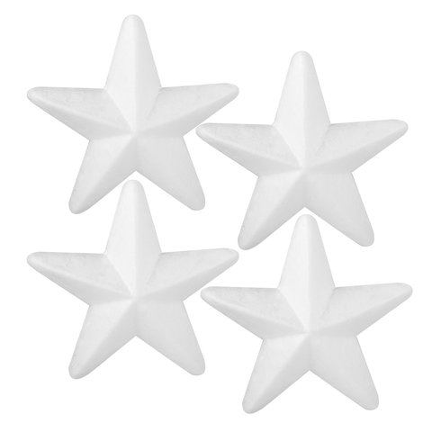Пенопласт белый Звезда d=7,5см за 1шт  Остров Сокровищ 661366														