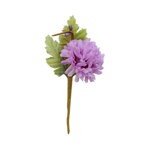 Декор Букет Цветы ткань, св.фиолетовый  Астра 7715357/F24														