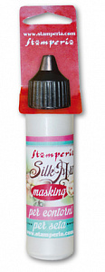 Гель контурный "Silk Art" прозрачный по шелку 20 мл  STAMPERIA KASM20														