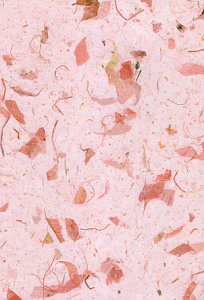 Бумага тутовая ручного изготовления 64*94см, тутовое волокно, цвет розовый PTPIN														