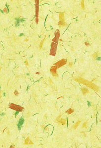 Бумага тутовая ручного изготовления 64*94см, тутовое волокно, цвет ярко-салатовый PTBS														