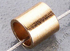 Элемент для создания украшений металл 5*4мм цв. матовое золото 10шт.  Германия 2278111														