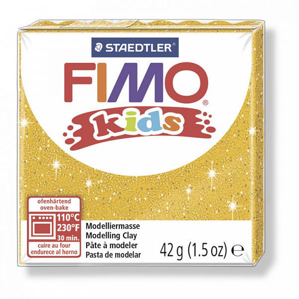 Глина полимерная "FIMO Kids" 42гр. цв.112   , запекается в духовке 8030-112														