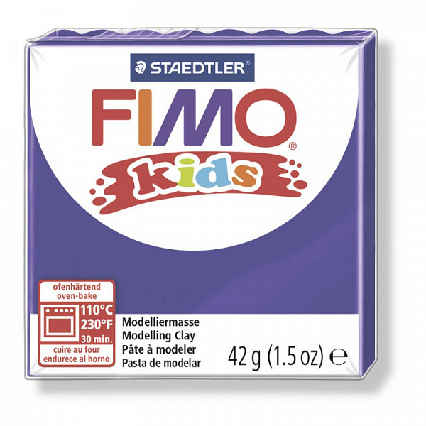 Глина полимерная "FIMO Kids" 25гр. цв. 6   , запекается в духовке 8030-6														