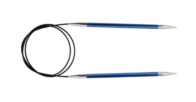 Спицы круговые Zing D 4,5мм, длина 40см, алюминий, иолит (фиолетовый)  Knit Pro 47070														