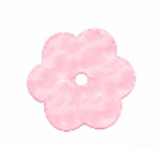 Пайетки Цветочки 30 розовый размер 10мм в пакете 10гр  АСТРА 30