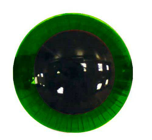 Глаза 22мм с фиксированными зрачками зеленый за 1шт D22/533837