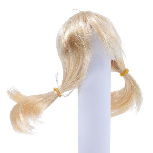 Волосы для кукол хвостики блонд 5*10см 7723299/AS16-13														