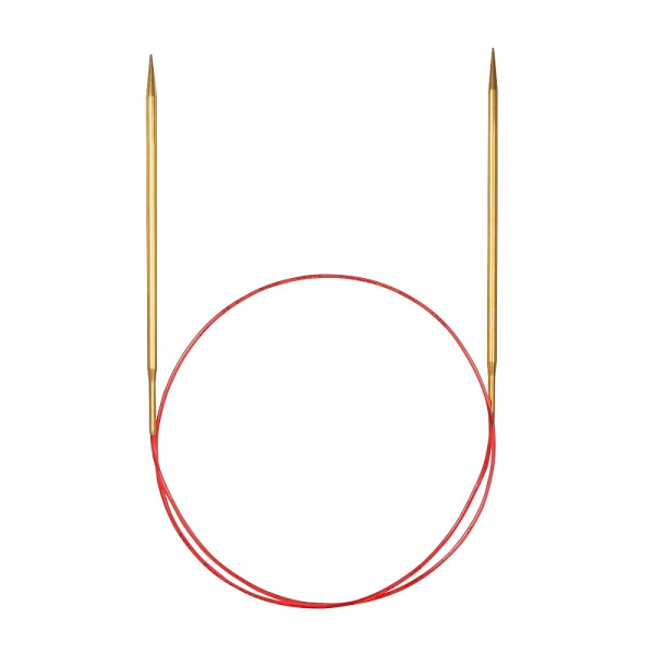 Спицы круговые с удлиненным кончиком D 3,25мм, длина 80см  Addi 775-7/3,25-80														