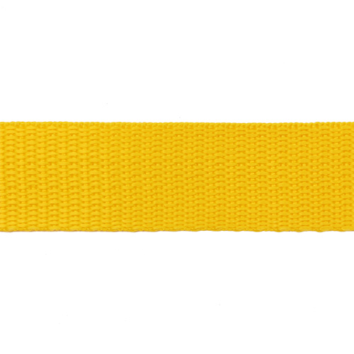 Стропа (лента ранцевая) желтый 25мм за 1м