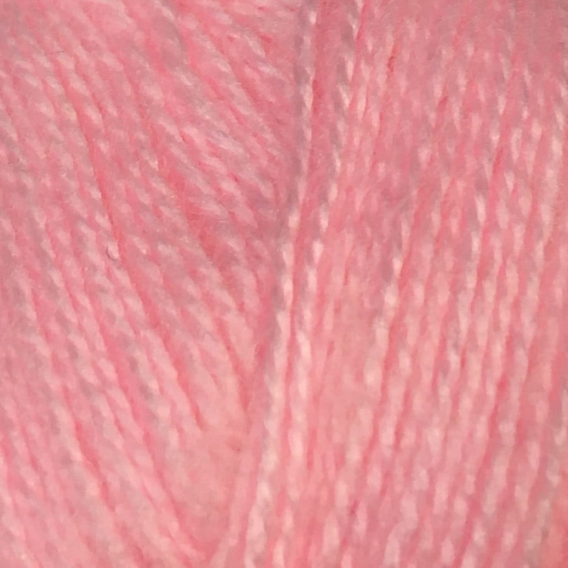 Пряжа "Ангора кролик" 2107 розовый 5*100 г. 500м 40% кролик, 60% акрил  Color City