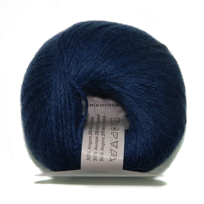 Пряжа "ANGORA SOFT" 7334 т.синий 10*25 г.125м 50% ангора, 20% меринос, 30% полиамид Италия 7334														