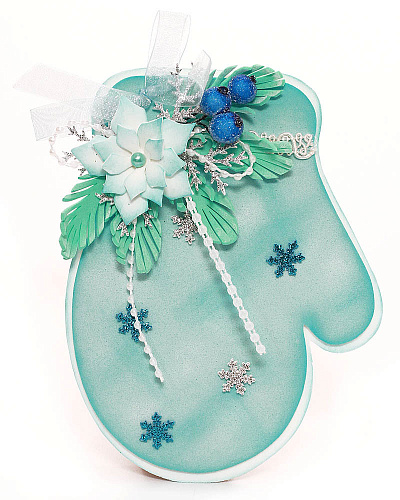 Набор для творчества "Открытка. Варежка" фоамиран  Волшебная мастерская