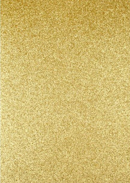 Фоамиран с глиттером цвет "Золотой блеск" 2мм 20*30см 2277721														