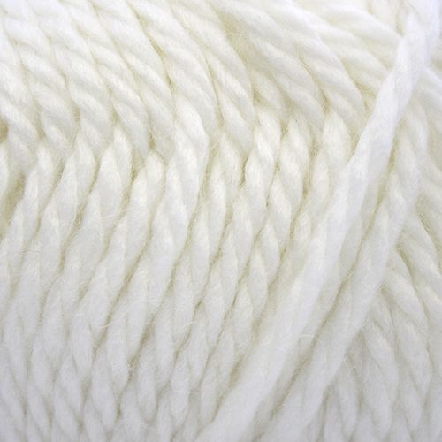 Пряжа "Осенняя" 01 белый 5*200гр 150м 25% шерсть, 75% акрил  Пехорка 01														
