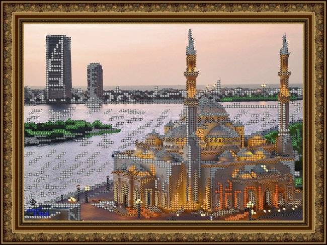 Вышивка бисером Светлица 171 "Мечеть" (24*19см)