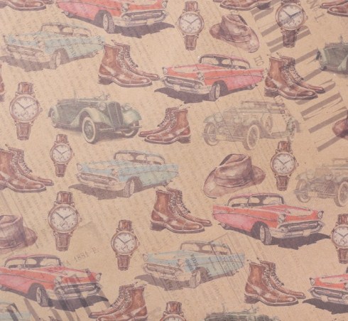 Бумага упаковочная крафт Ты круче всех/Мужские интересы/Тому, кто может все 60*60см за 1 лист 1167466/2791539														