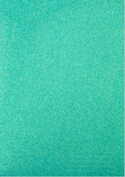 Фоамиран с глиттером цвет "Мятный блеск" 2мм 20*30см 2277729														