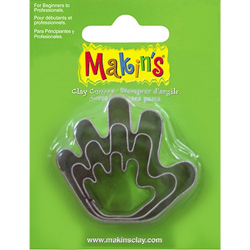 Каттер "Ладошка" набор 3шт  Makins 36013														