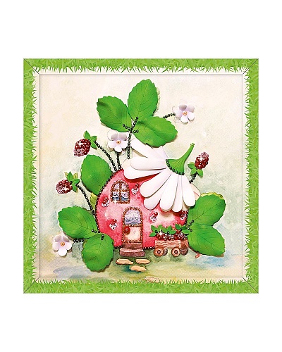 Набор для творчества "Мозаика из пайеток Земляничный аромат"  Волшебная мастерская МБ-02														