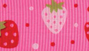 Лента репсовая "Клубнички" 20мм, 20мм*5м  ГЕЛА VR20.360														