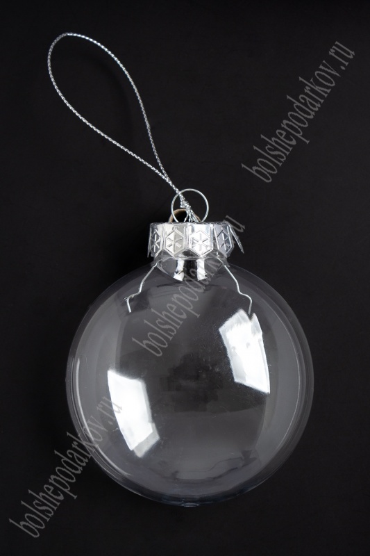 Заготовка пластик Круг плоский, 8*4см за 1шт. БП 450-237														