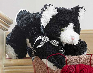 Набор для творчества "Игрушка "Котенок" 32 см текстильная игрушка 36104														