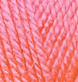 Пряжа "Extra" 170 розовый 5*100 г. 220м 100 % акрил  ALIZE 170														