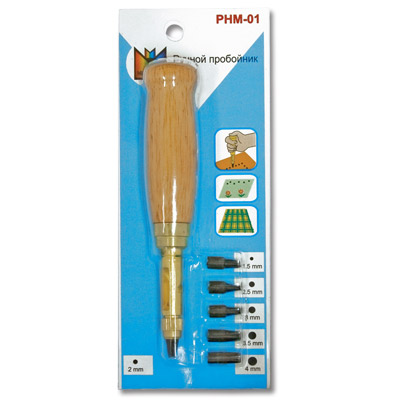 Пробойник ручной 1,5-4,0мм  Микрон PHM-01