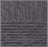 Пряжа "Самобытная" 446 т. серый 10*100 г. 200м 50% шерсть, 50 % акрил  Пехорка