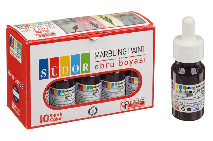 Краска Эбру с пипеткой цвет 08 25мл 2547310														