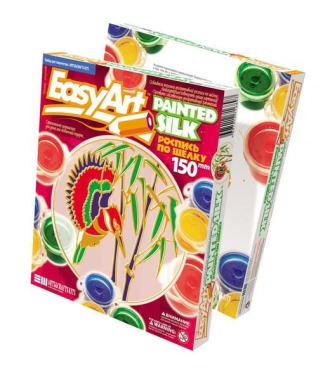 Набор для творчества "Роспись по шелку. Птичка" 150мм 3+  ЭльМаркет