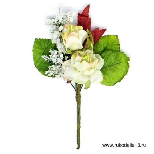 Декор Букет Камелия  Рукоделие DKB153G