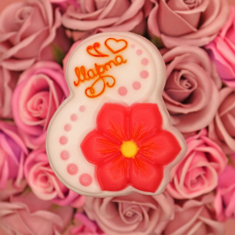 Форма для создания мыла "8 Марта кружево/8 Марта с цветком"  Выдумщики														