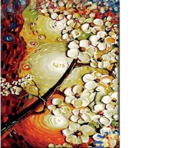 Раскраска по номерам  30*50см "Три солнца" акр. краски в тюбиках  Hobbart DZ3050002