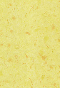 Бумага тутовая ручного изготовления 64*94см, тутовое волокно, цвет ярко желтый PTBY														