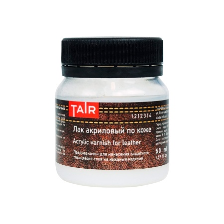 Лак акриловый глянцевый 50мл. по коже  ТАИР 1212314														