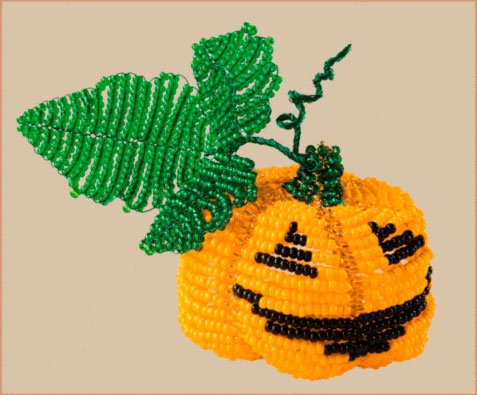 Набор для бисероплетения Чарiвна Мить "Страшновеселая тыква" 6*9см БП-104														