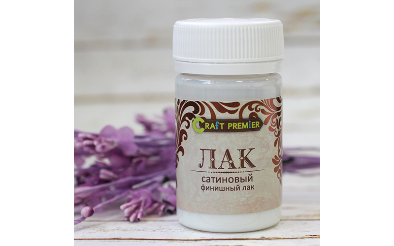 Лак акриловый сатиновый "Craft Premier" 55мл z0015-1														