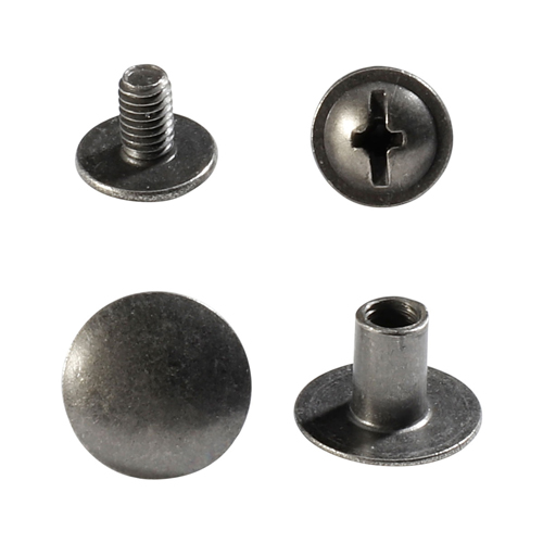 Винт h-6мм темное серебро за 1шт. 550129/95387