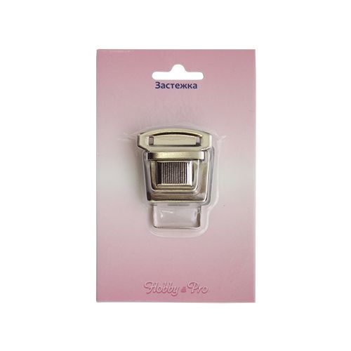 Замок портфельный 35*30мм цвет никель (квадрат)  Hooby Pro 7715901														